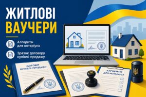 Детальніше про статтю До уваги нотаріусів – зібрані матеріали щодо житлового ваучера та його реалізації.